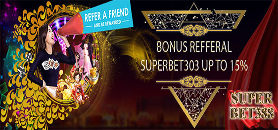 Bonus Refferal Ajak Teman SuperBet388 15%